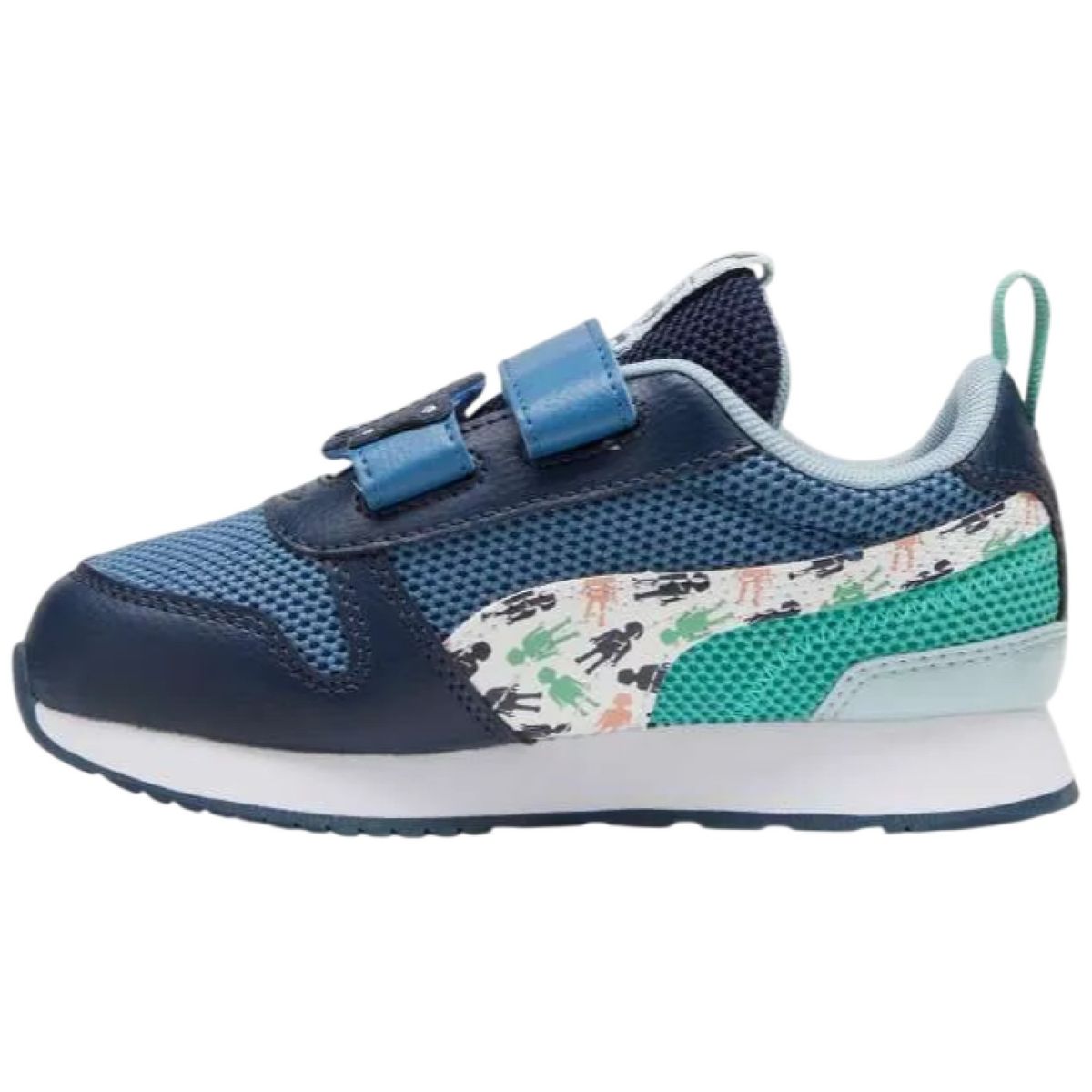 PUMA - Zapatilla Puma R78 Playmobil V PS 398782 01 Azul para Niños