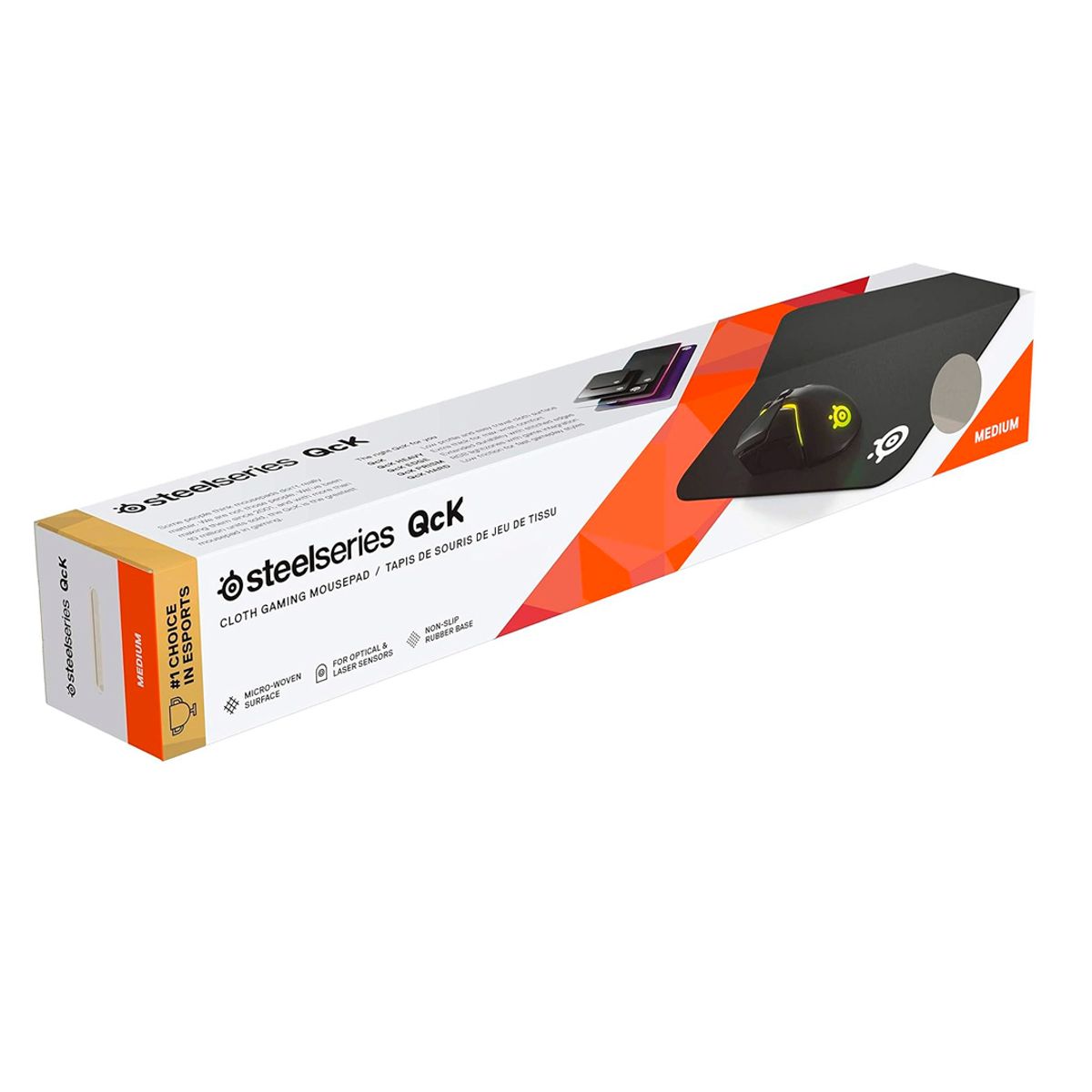 STEELSERIES - Mousepad Steelseries Qck Micro-woven Cloth Gaming medium