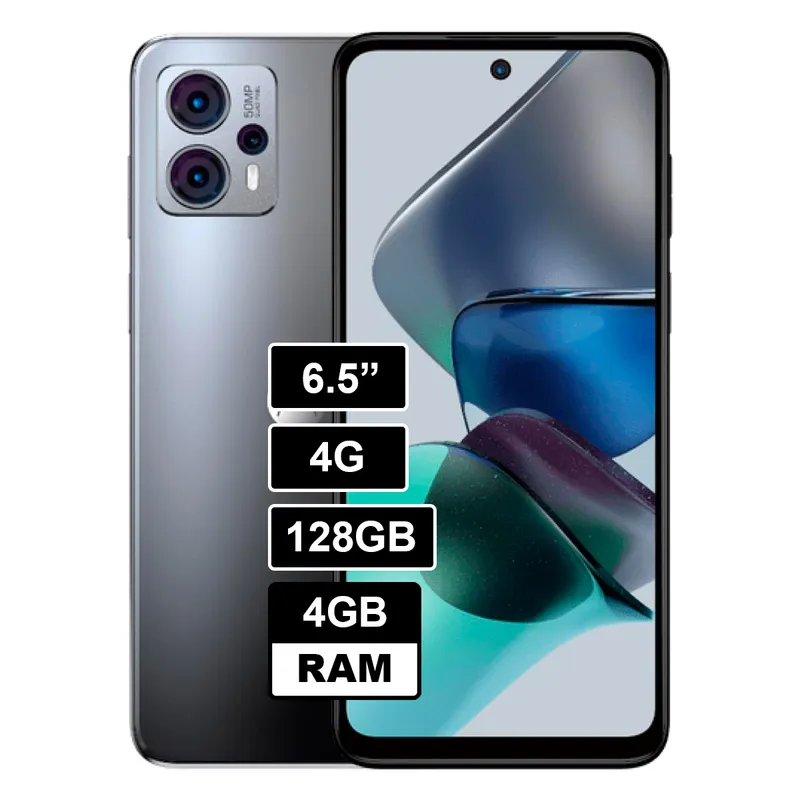 MOTOROLA - Celular Moto G23 128 GB 4 GB RAM Gris Metálico