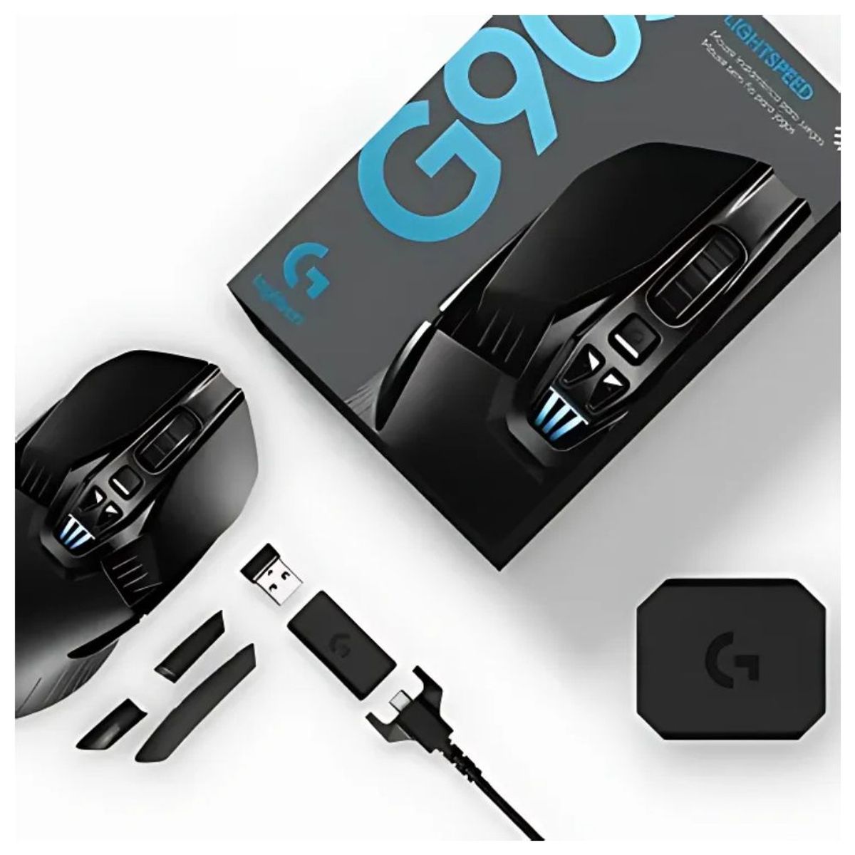 GENERICO - Mouse Gaming Logitech G903 Hero Lightspeed Wireless Black