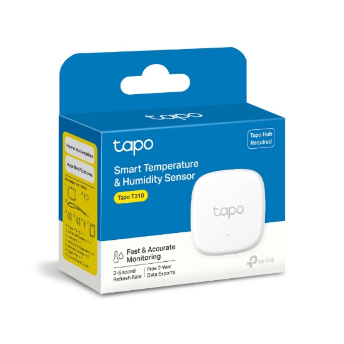 TP LINK - TP-Link Tapo T310 Sensor Inteligente de Temperatura y Humedad  Inalámbrico