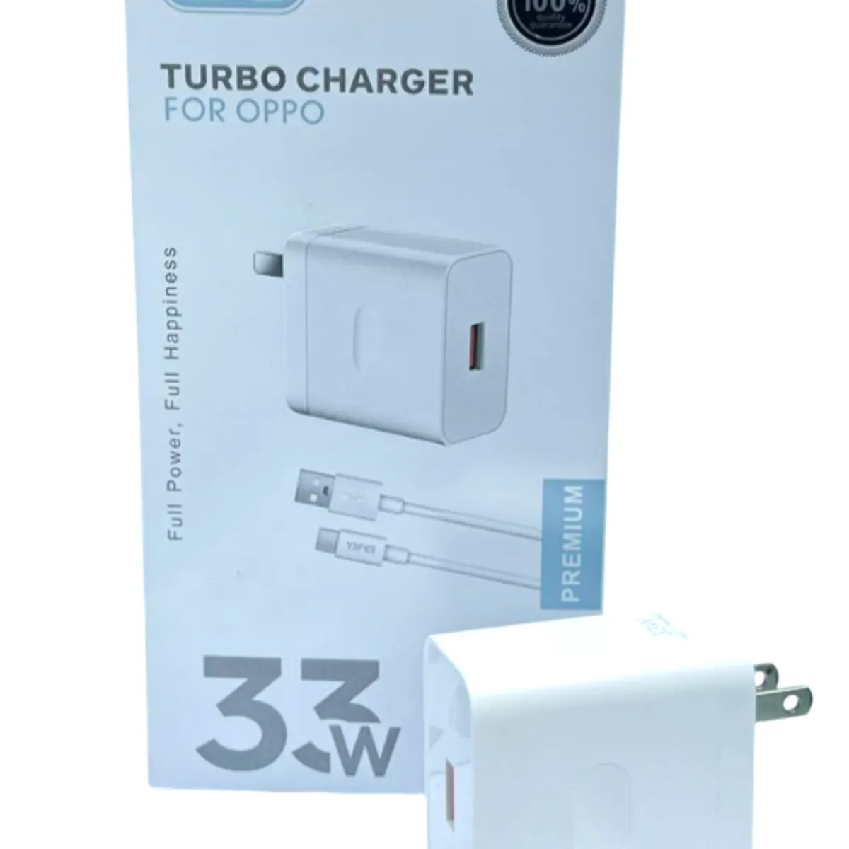 YI FEI - CARGADOR PARA OPPO TURBO CARGA ULTRA RAPIDA 33W