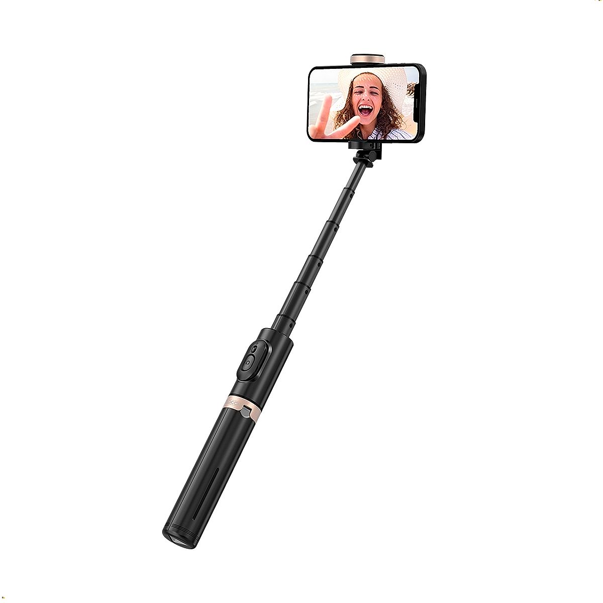 XO - Palo Selfie Tripode XO SS14 Para Celular Go Pro 70cm Bluetooth