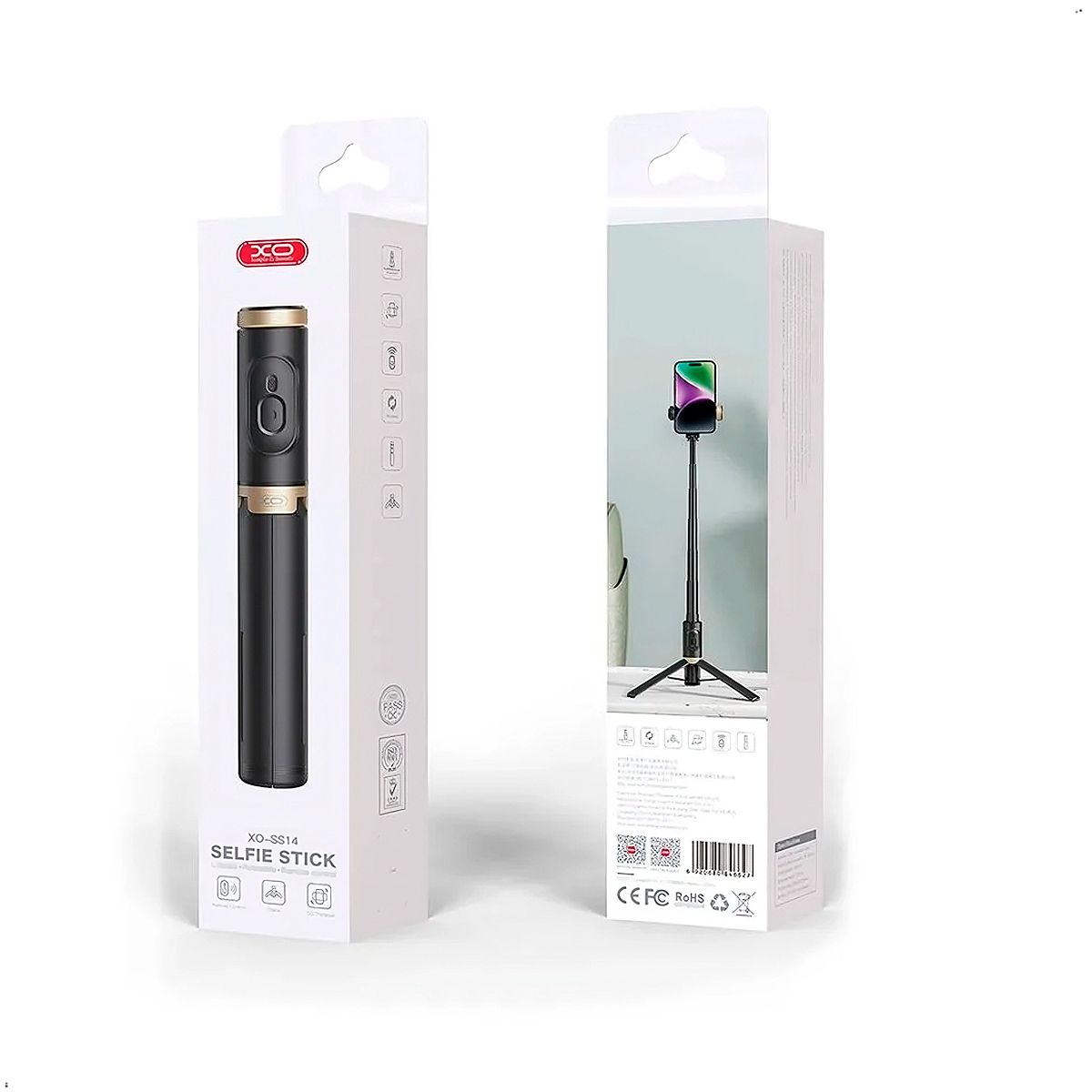 XO - Palo Selfie Bluetooth Tripode Xo SS14 Celular 70cm