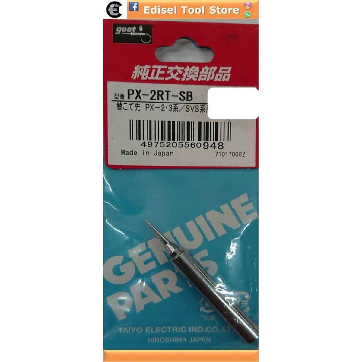 GOOT - Punta Fina Para Cautin Goot repuesto