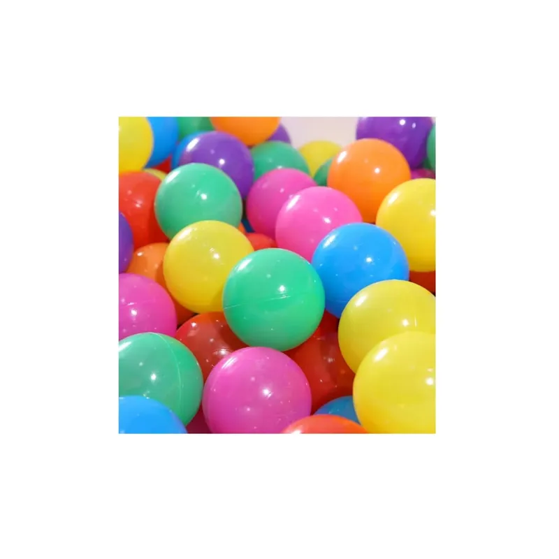 GENERICO - 100 pelotas de plástico coloridas sin BPA para niños, 