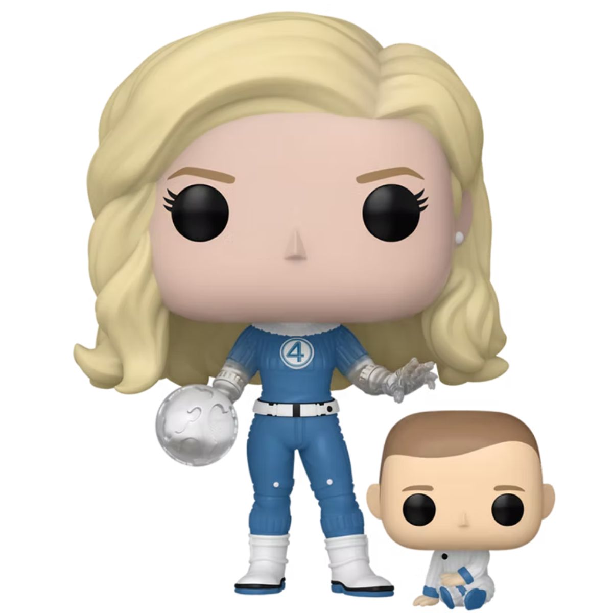 FUNKO - Funko Pop Mujer Invisible Franklin Los 4 Fantásticos Fantastic Four