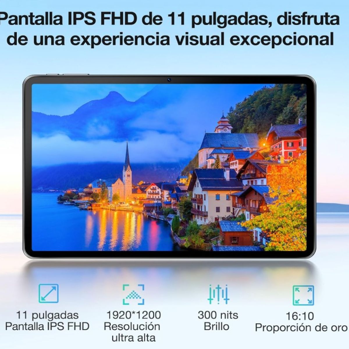 DOOGEE - Tablet DOOGEE T30S 11", 16gb Ram, 256gb Rom, 8580 mAh, 13Mp,8Mp, Color Gris