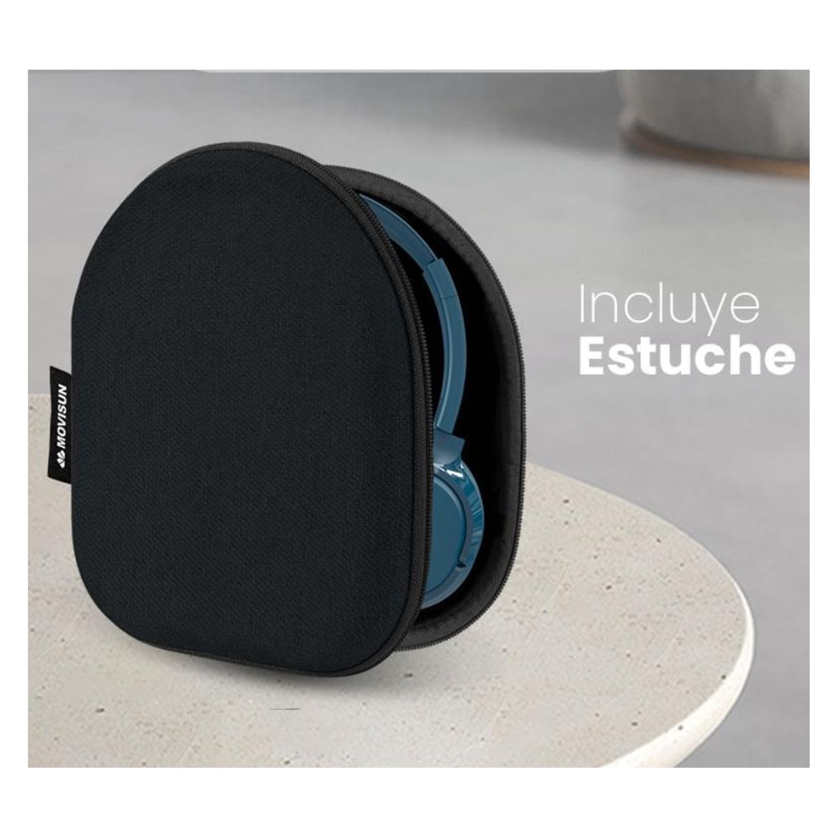 SEISA - Audífono Inalámbrico MOVISUN Urban Rock Bluetooth 53 con 40 Horas