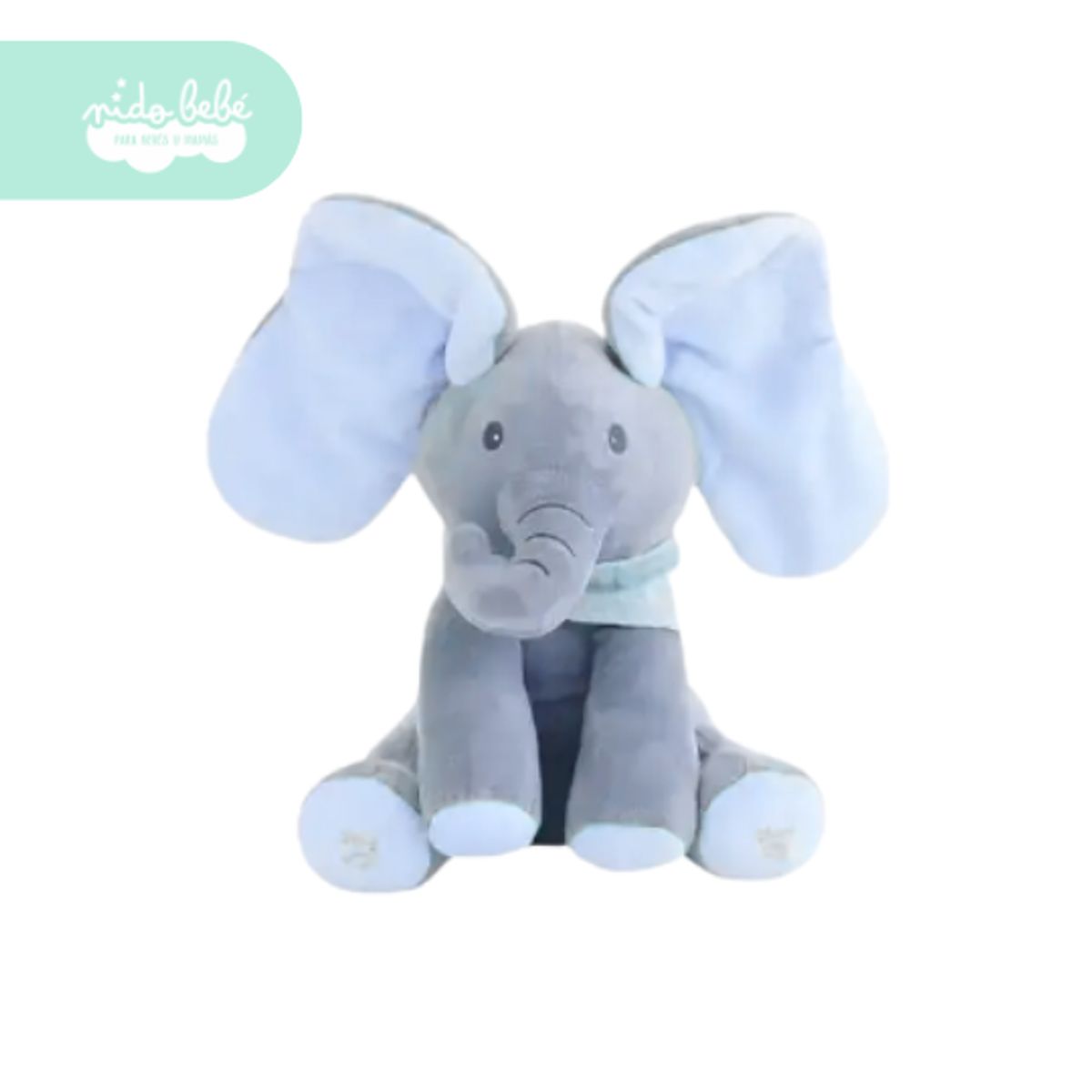 BABY - Elefante Interactivo Musical de bebe blue