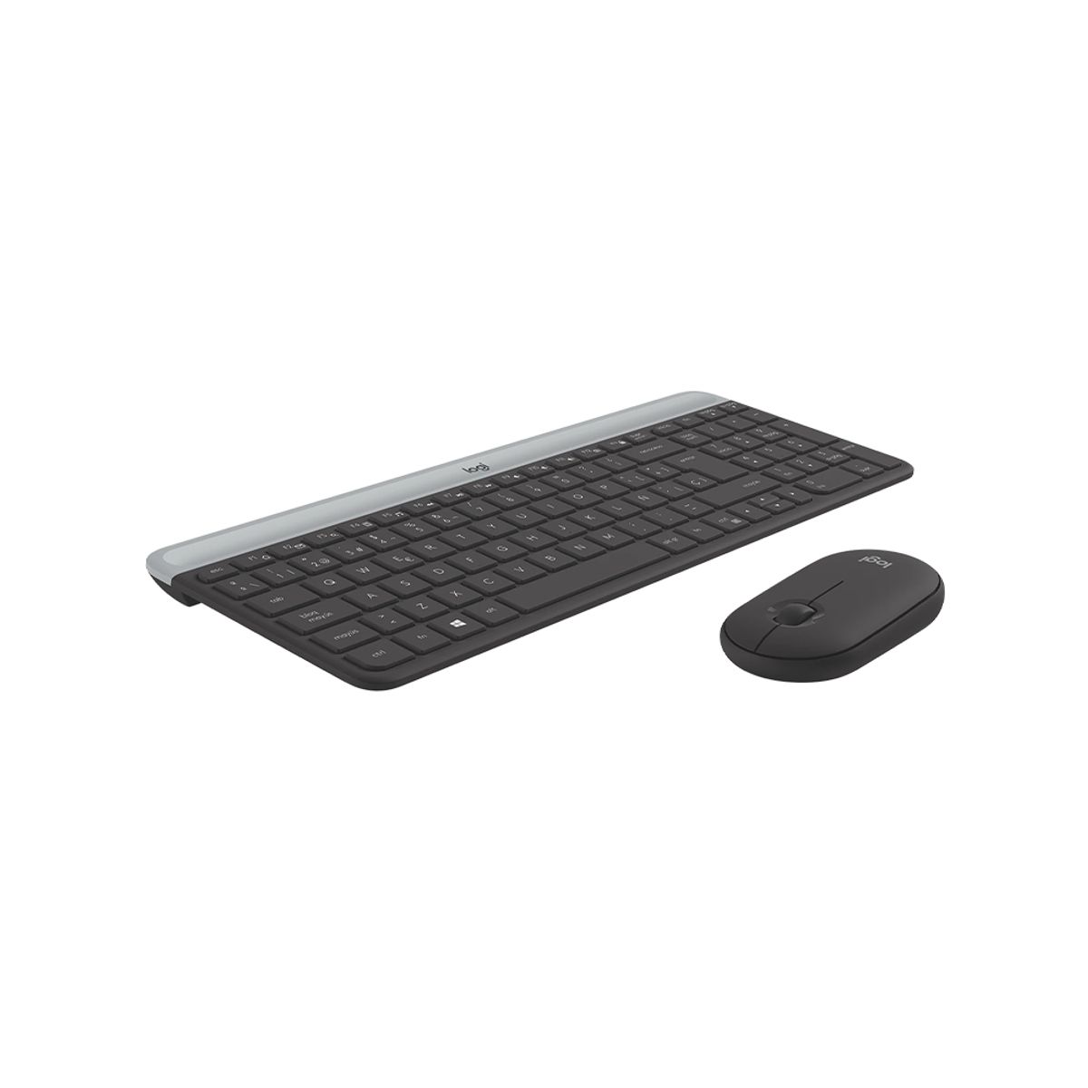 LOGITECH - Teclado y Mouse Inalambrico Logitech Mk470 Slim Wireless NEGRO