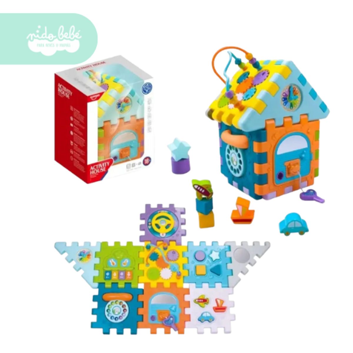 BABY - Cubo de Actividades interactivo de bebe