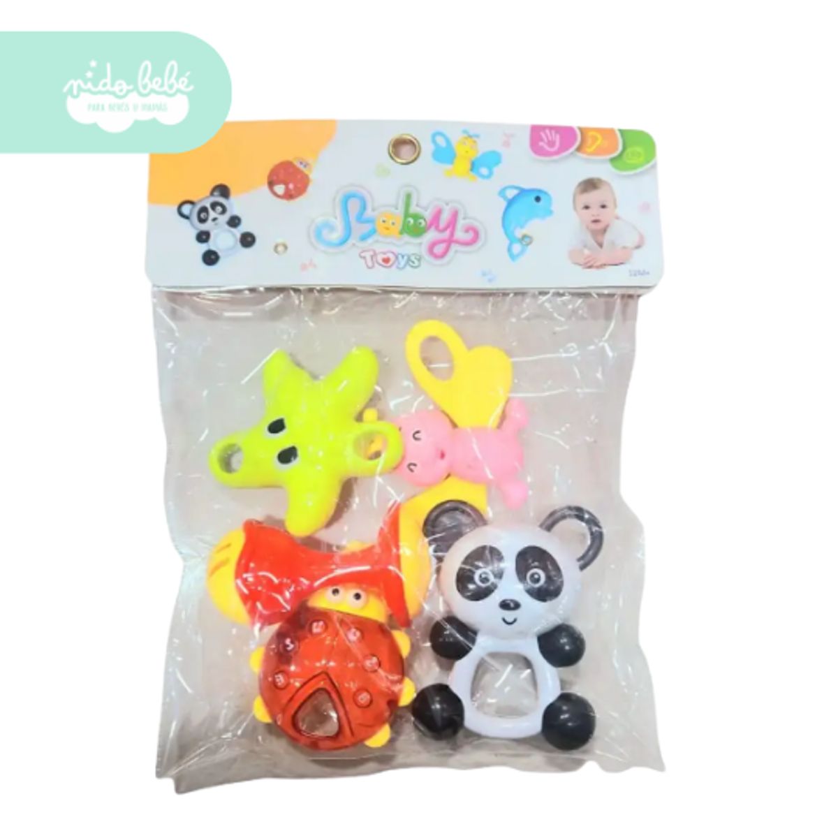 Baby - set de juguetes de bebe animalitos