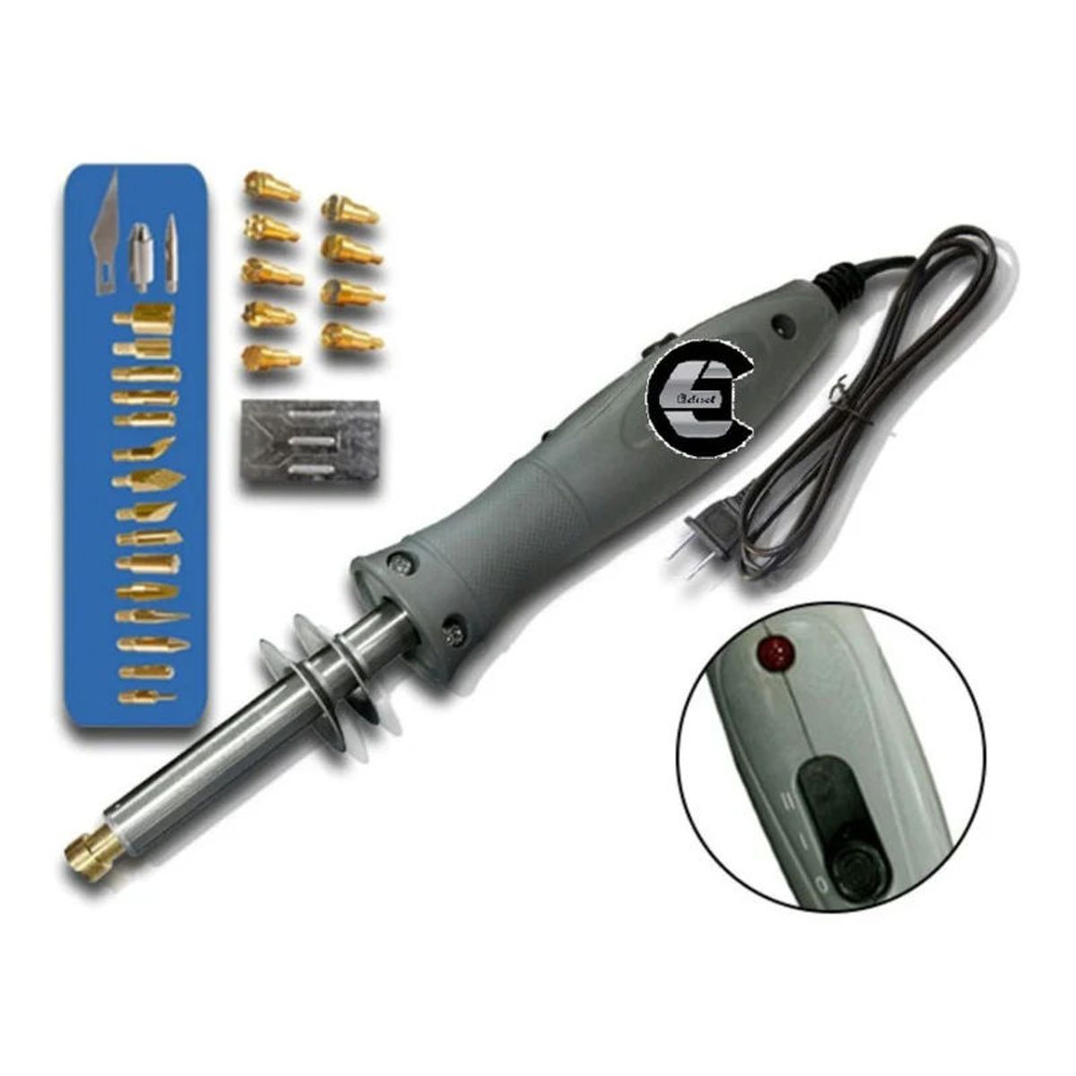 TAKEMA - Pirograbador-cautin-trabajos En Cuero Y Madera ZD-972G