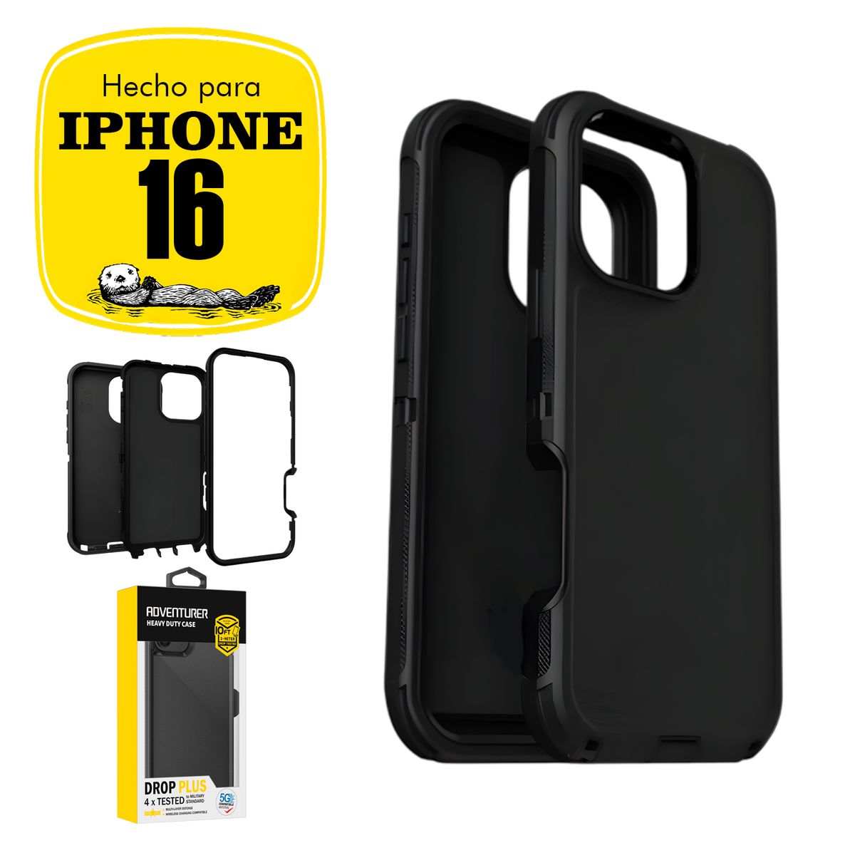 OTTERBOX - Funda Case Otterbox Iphone 16 Case Adventurer Para Celular