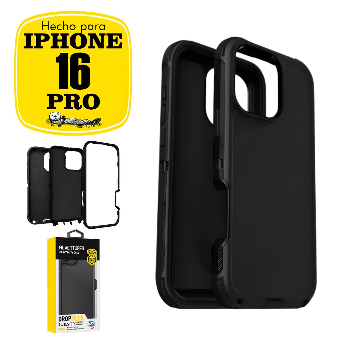 OTTERBOX - Funda Case Otterbox Iphone 16  Pro Case Adventurer Para Celular