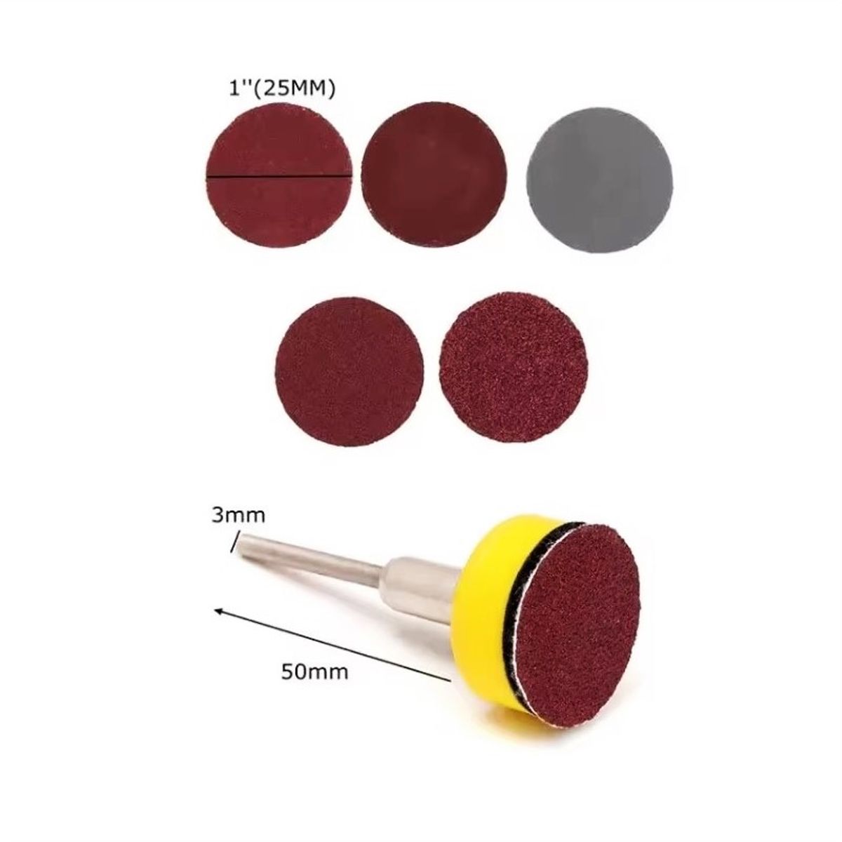 GENERICO - Lijas Para Dremel Set X 100 Piezas