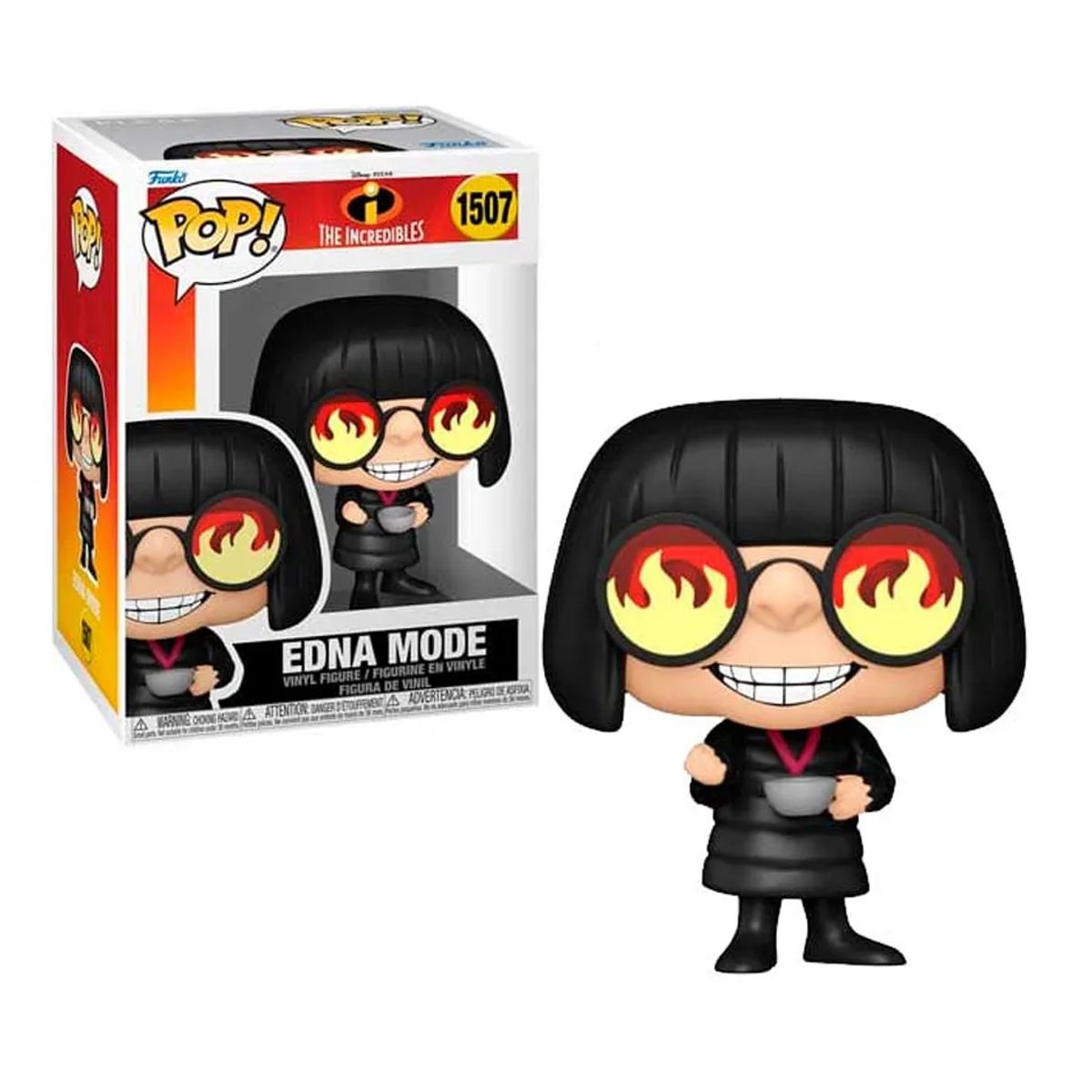 FUNKO - FUNKO POP EDNA MODA 1507 DISNEY PIXAR LOS INCREIBLES