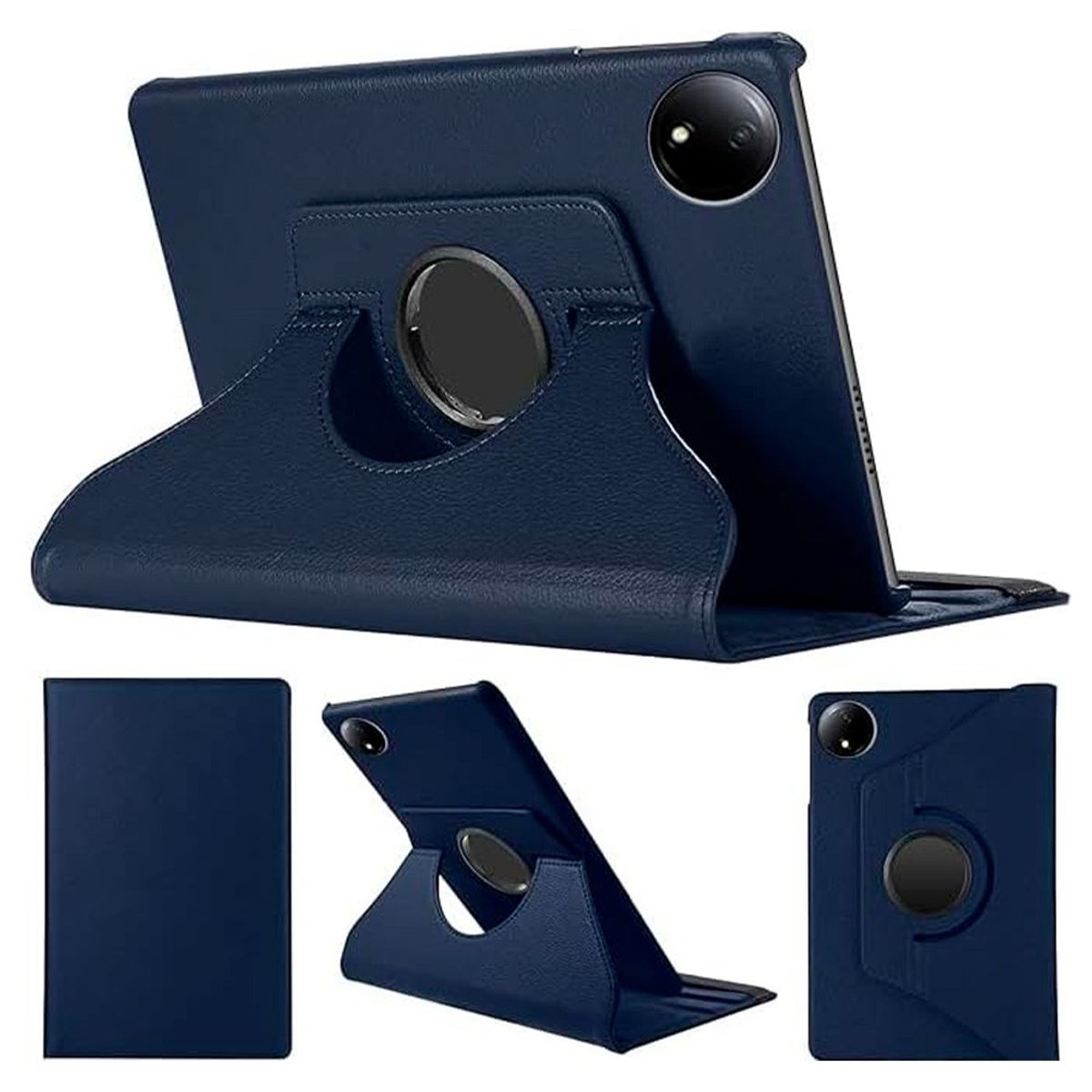 FUNDAANTIGOLPES - Funda Giratoria para Tablet Xiaomi Redmi PAD SE 8.7 Azul