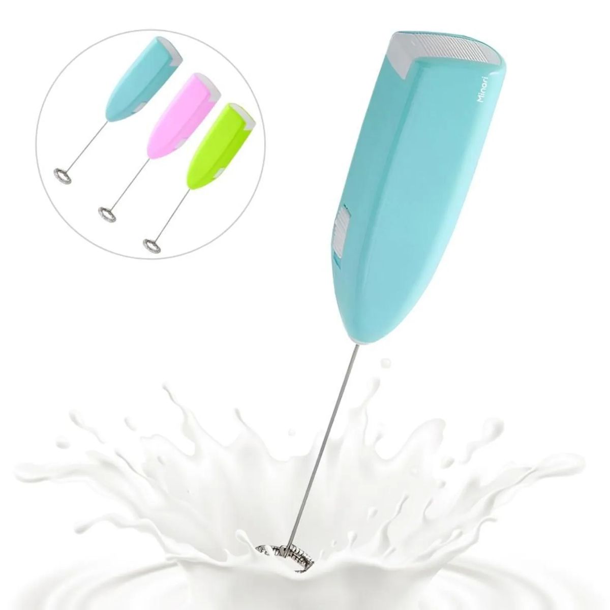 GENERICO - Batidor Espumadera de Cafe Manual