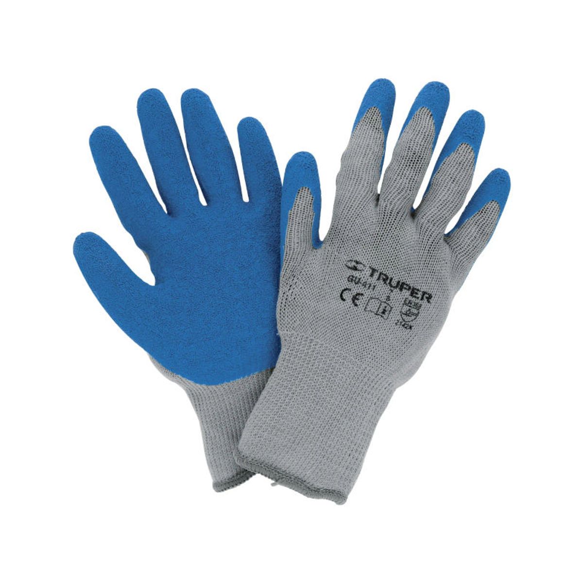 Truper - Guantes de poliéster recubiertos de latex CH TRUPER - 15265