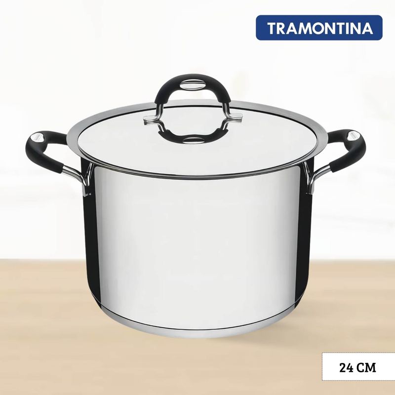 TRAMONTINA - Olla Profesional Silicona Tramontina 24 Cm