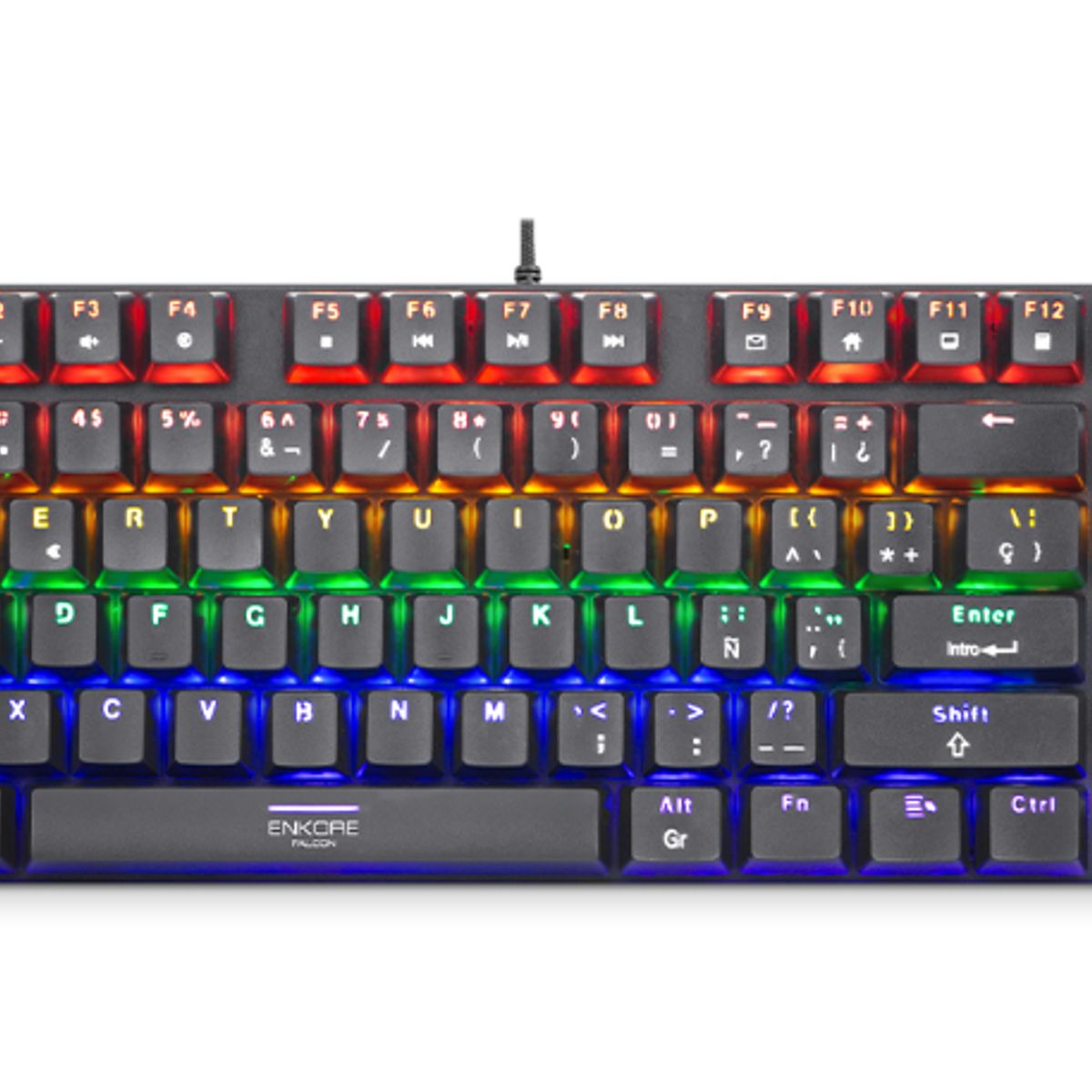 ENKORE - Kit Gamer FALCON ENT G2000-3 Teclado+Mouse+Pad Mouse ENKORE