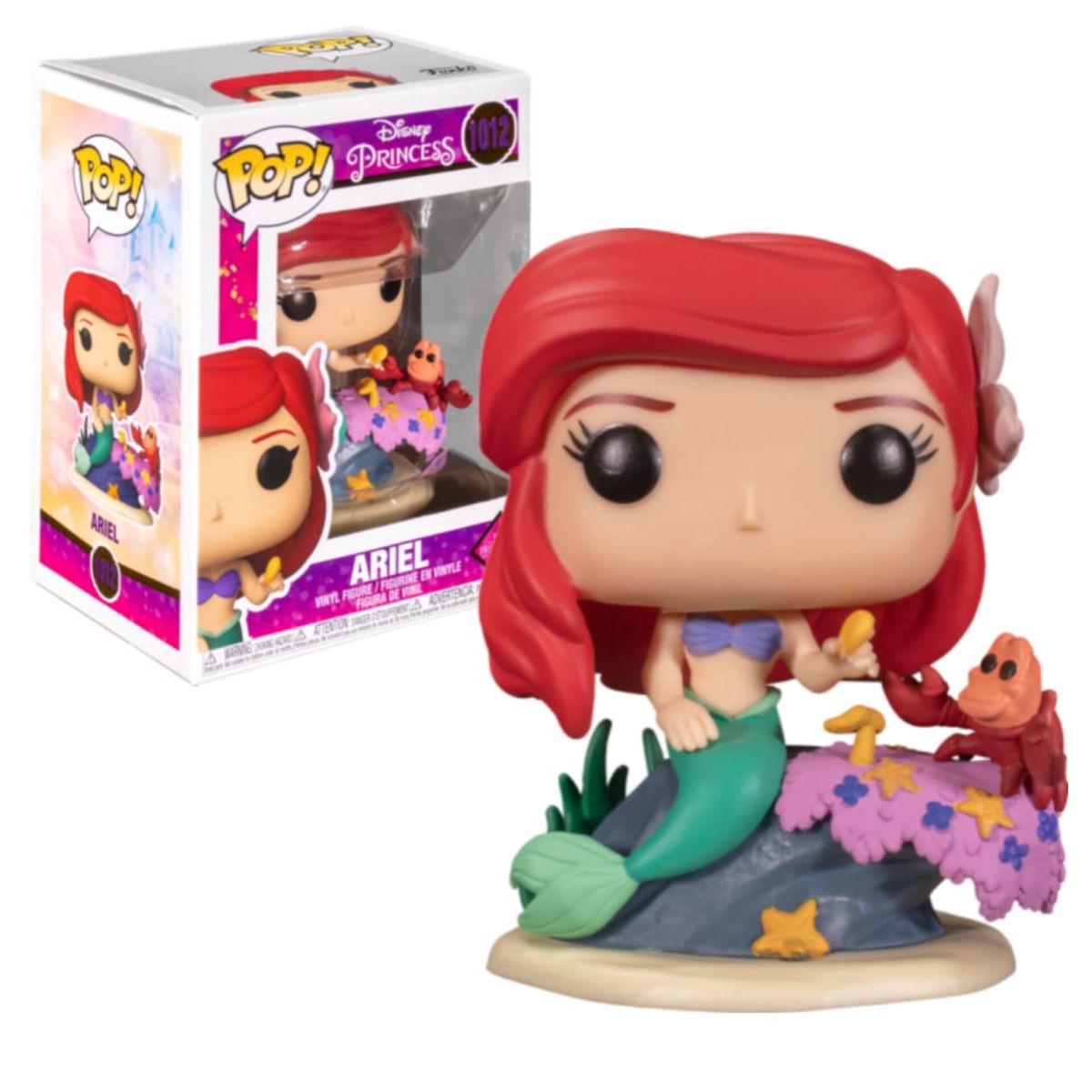 FUNKO - FUNKO POP ARIEL 1012 - DISNEY ULTIMATE PRINCESS LA SIRENITA