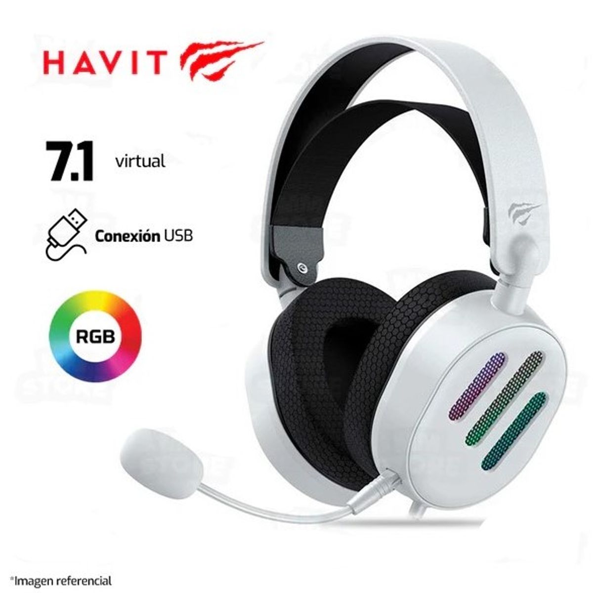 HAVIT - Audífonos Alámbricos Havit H2038U Usb 7.1