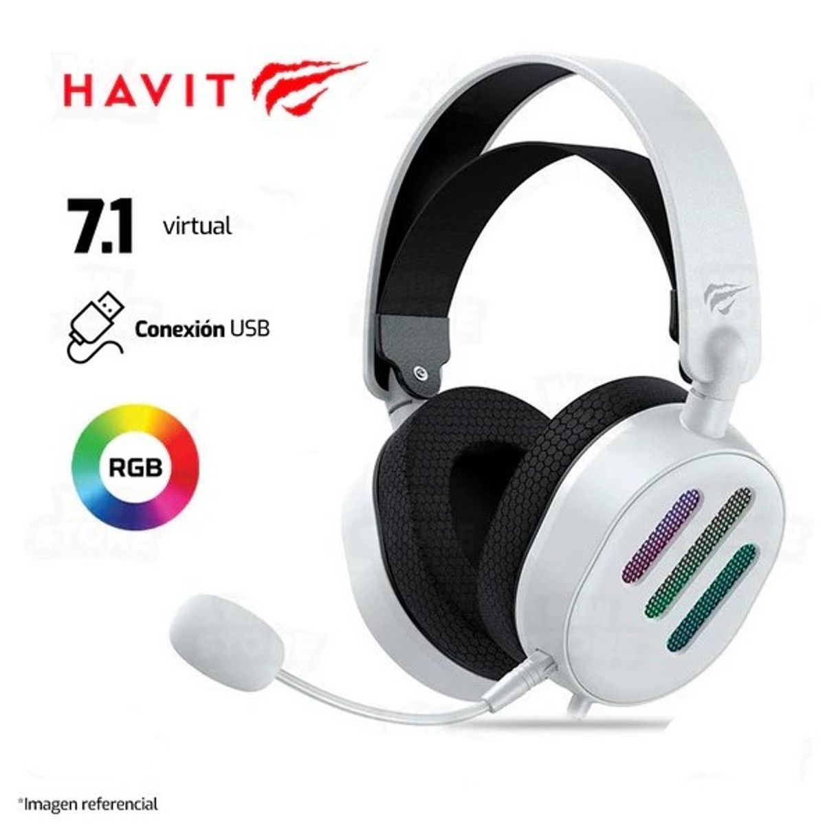 HAVIT - Audífonos Alámbricos Havit H2038U Usb 7.1