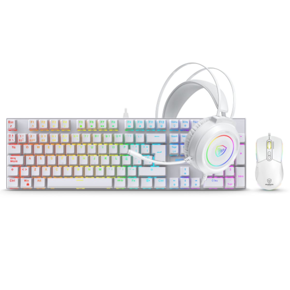 MICRONICS - Kit Gamer MIRAGE MIC GTX2003-3W Teclado+Auricular+Mouse MICRONICS