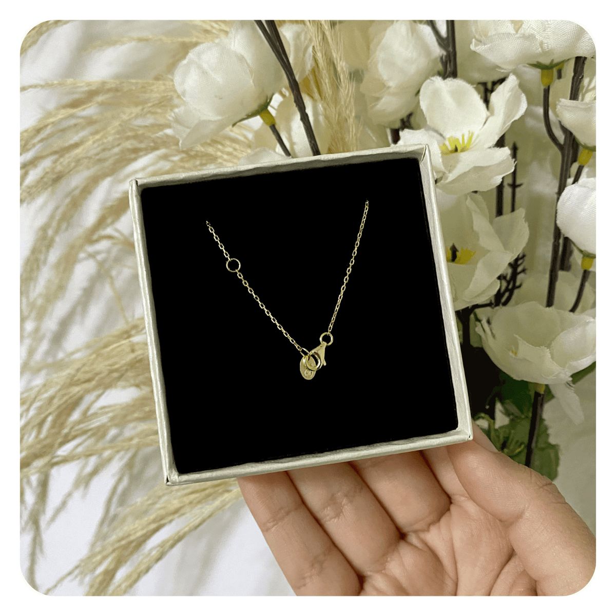 GENERICO - Collar Mujer Luna Azul Joya Regalo Plata Enchapada Oro 18k