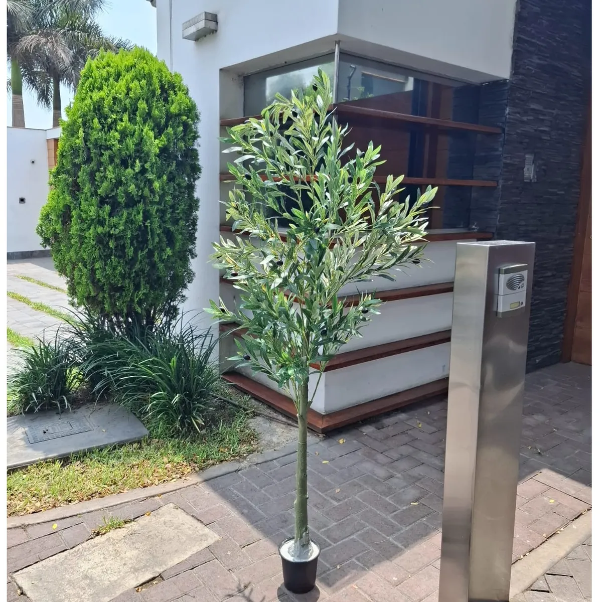 GENERICO - Planta artificial de olivo 1.55 m.