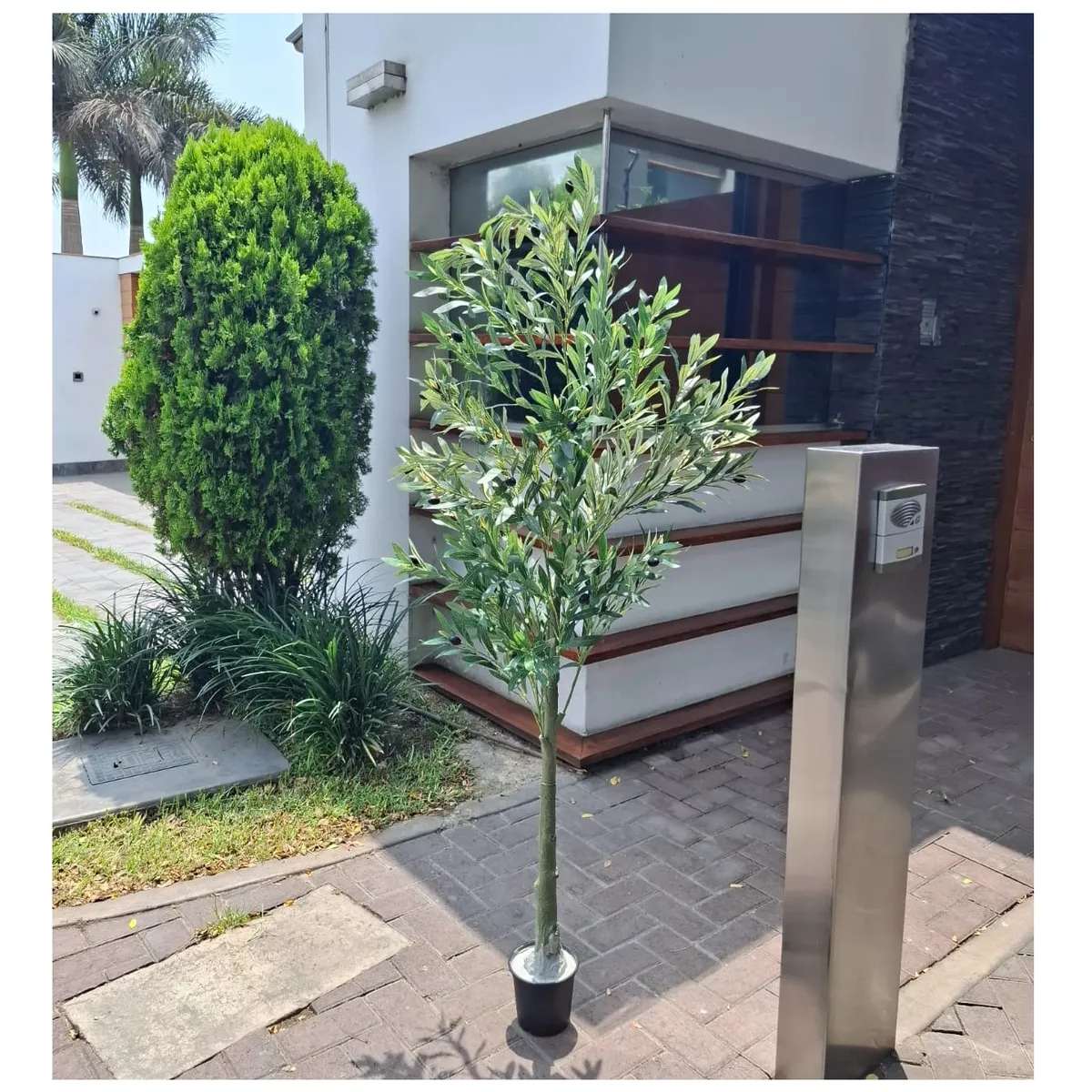 GENERICO - Planta artificial de olivo 1.55 m.