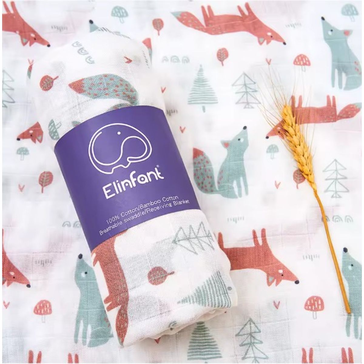 GENERICO - Muselina de algodón de bamboo para bebes y niños