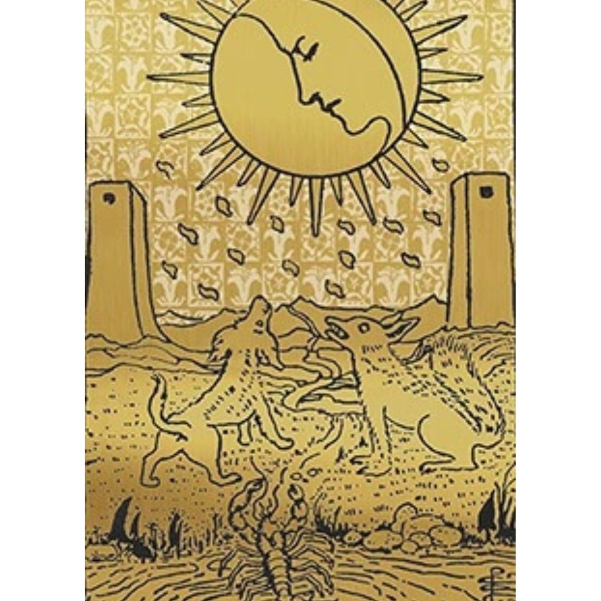 GENERICO - Black & Gold Edition Rider Waite Tarot  Arthur Edward Waite