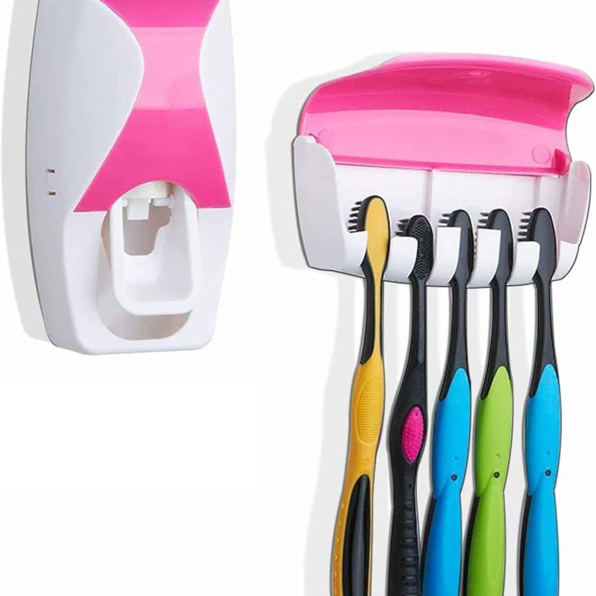 GENERICO - dispensador de pasta de dientes ROSA