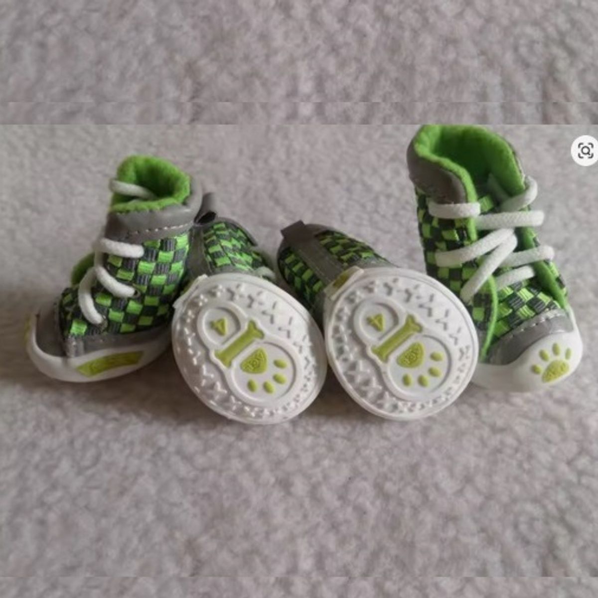 GENERICO - Zapatilla para mascota Talla 4 - Verde