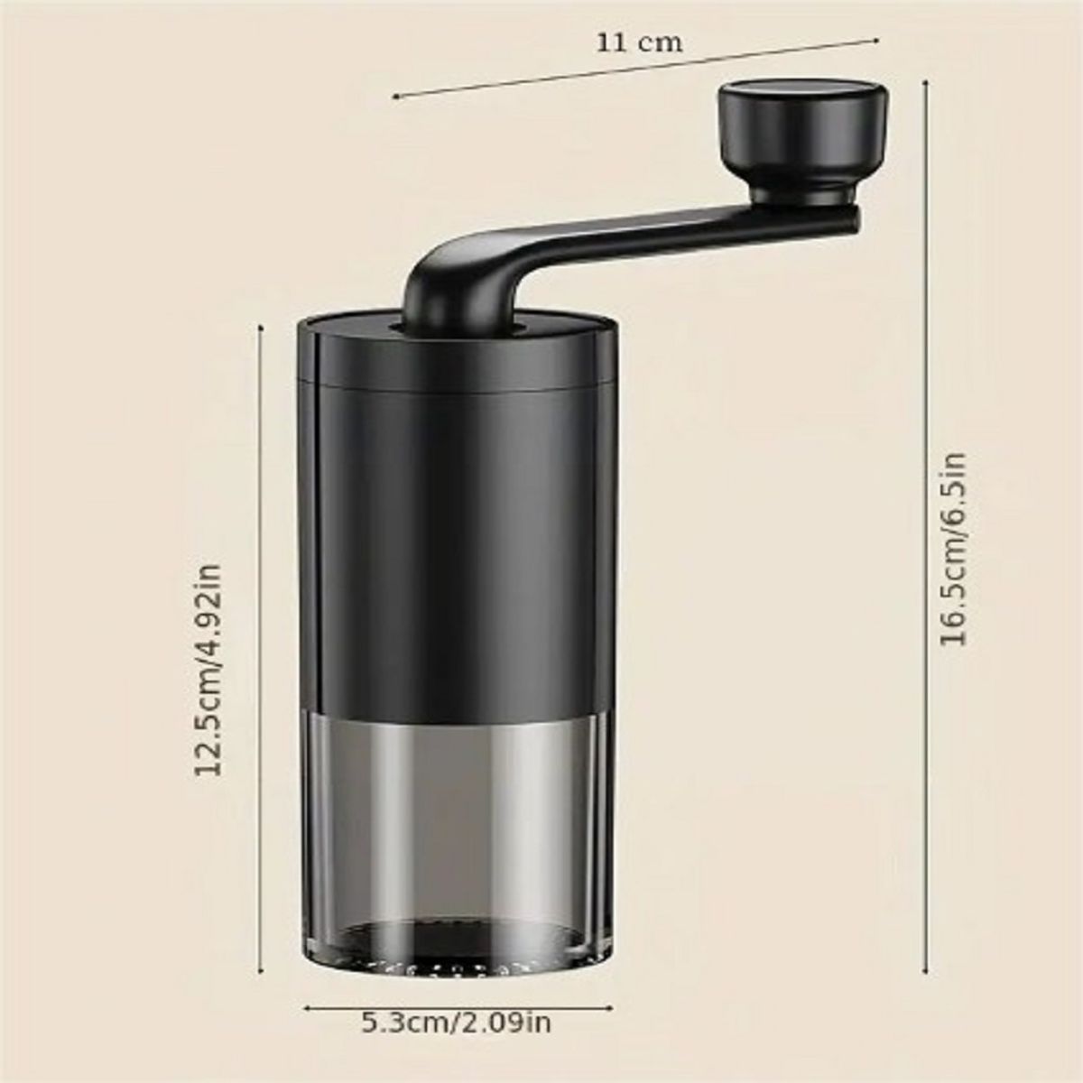 GENERICO - MOLINO MOLINILLO MANUAL PARA GRANOS DE CAFE