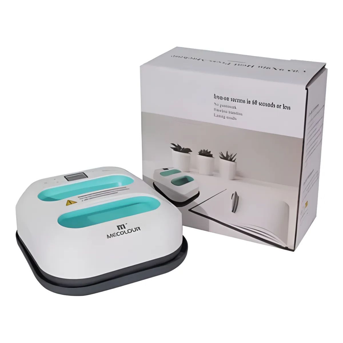 GENERICO - Plancha De Calor Para Estampar Prensa Térmica Portátil 23x23