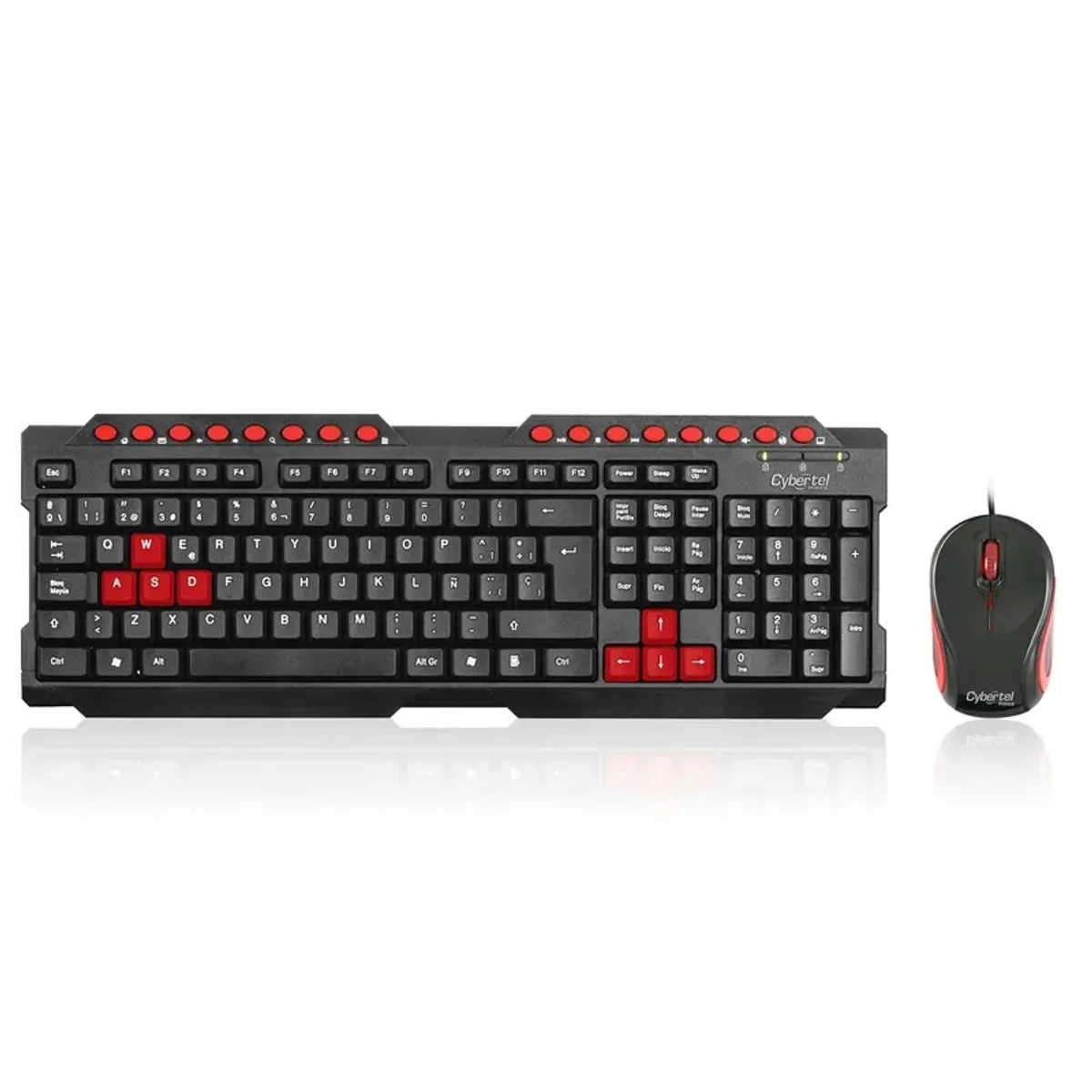 PRINCE - Kit Teclado + Mouse Prince USB