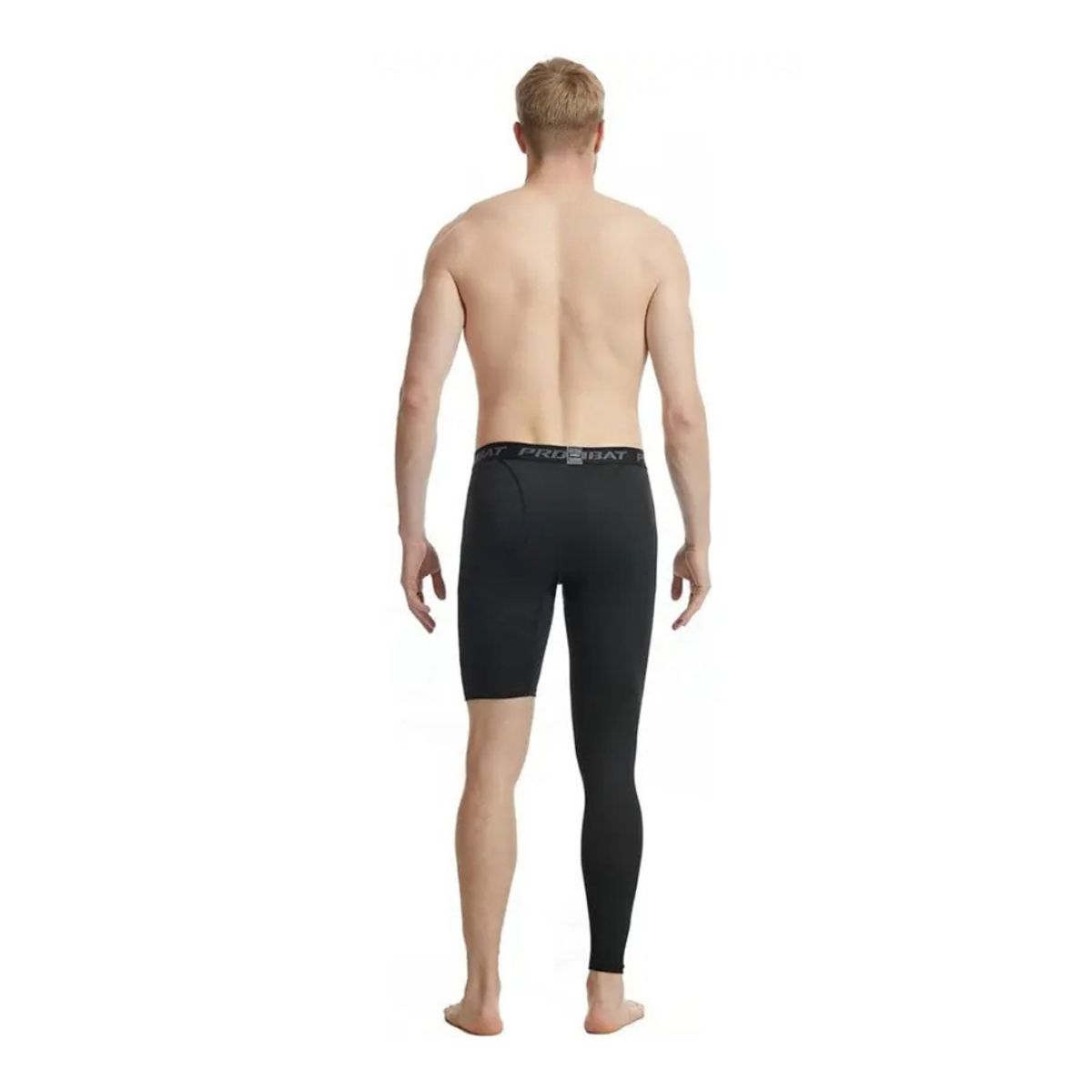PRO ATHLETIC - PANTALONETA ONE LEG DERECHO NEGRO