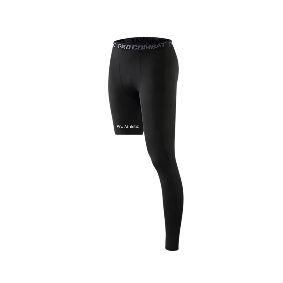 PRO ATHLETIC - PANTALONETA ONE LEG IZQUIERDA - NEGRA