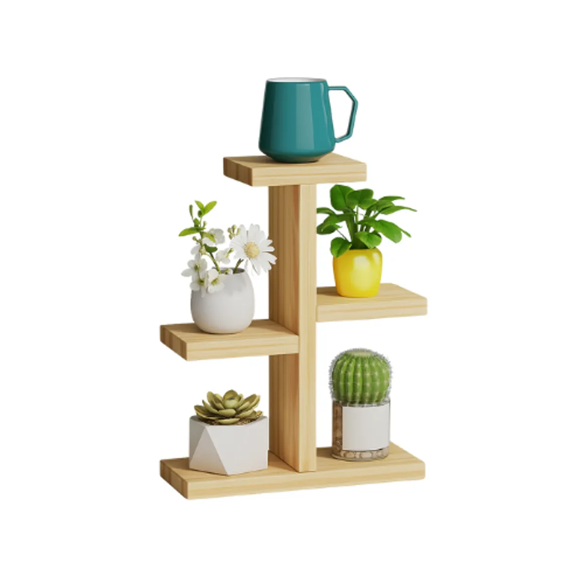 GENERICO - PORTA MACETA  ARGON  ACABADO NATURAL