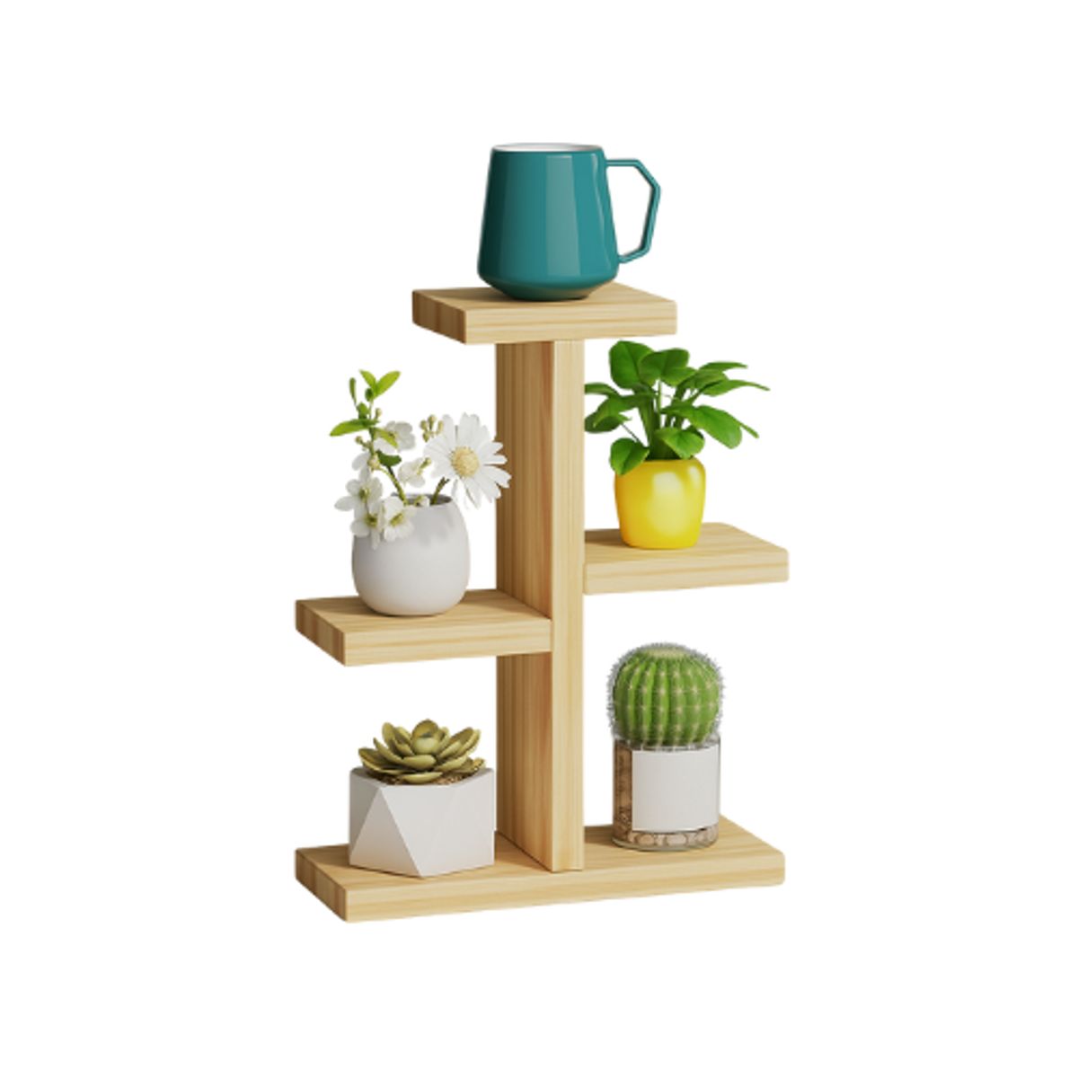 GENERICO - PORTA MACETA  ARGON  ACABADO NATURAL