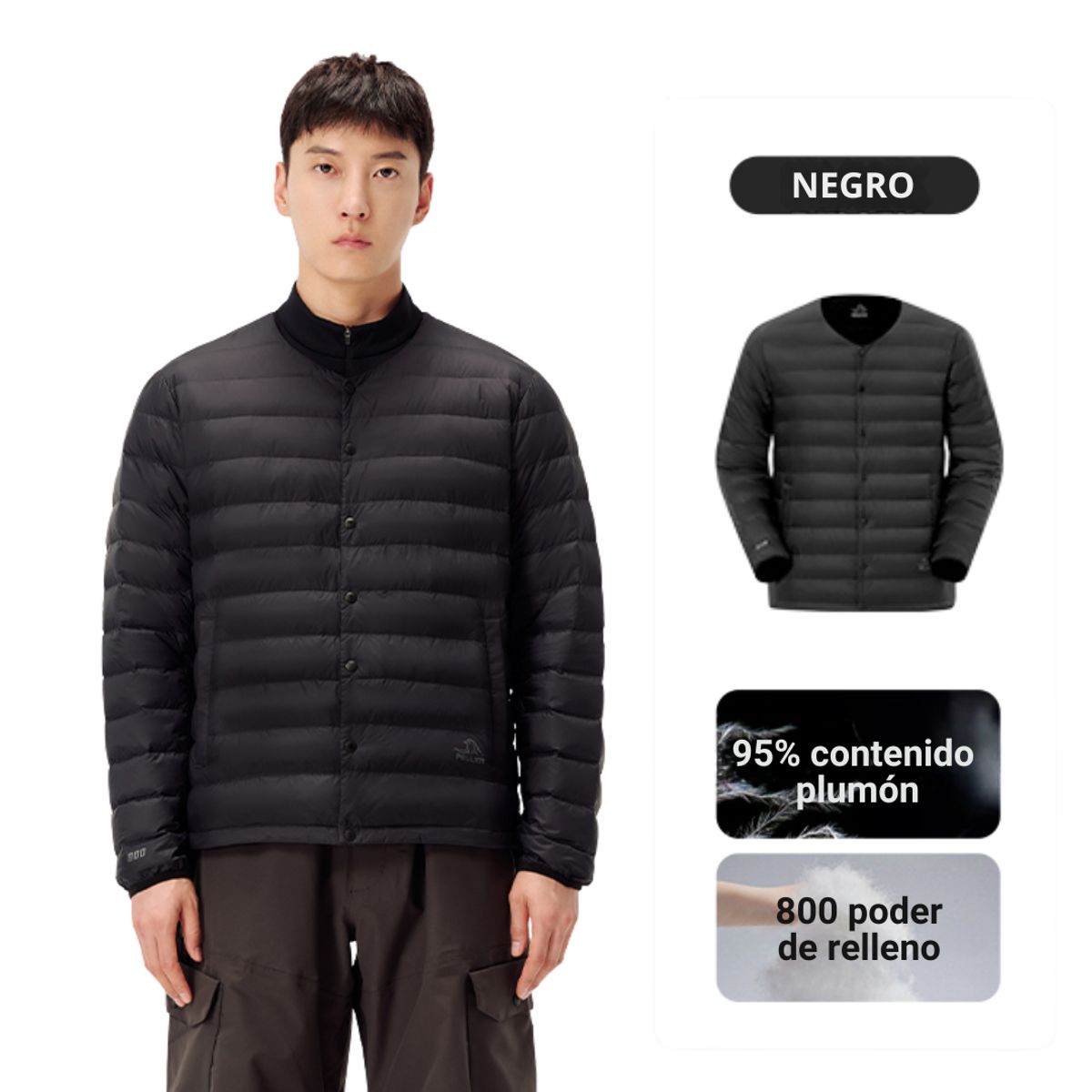 GENERICO - Casaca Outdoors PELLIOT Light Down I - TALLA PEQUEÑA