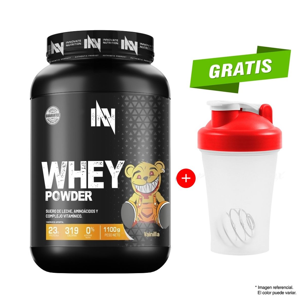INN INNOVATE NUTRITION - PROTEÍNA WHEY POWDER 1100 GRAMOS CHOCOLATE INNOVATE NUTRITION