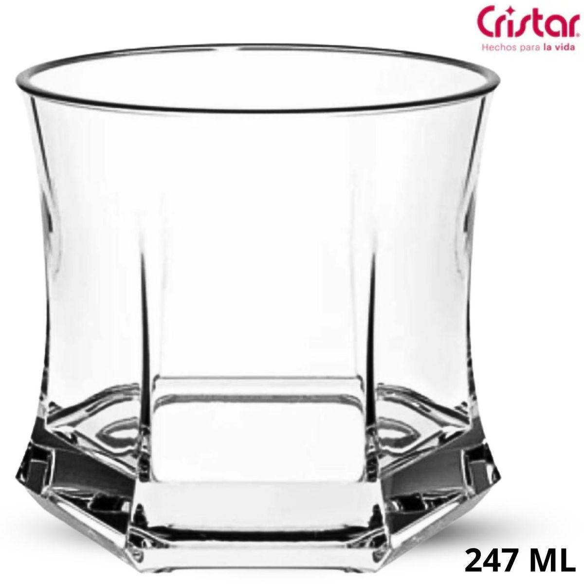 CRISTAR - Set de 6 Vasos Vivaldi Rocks 0105Al- CRISTAR