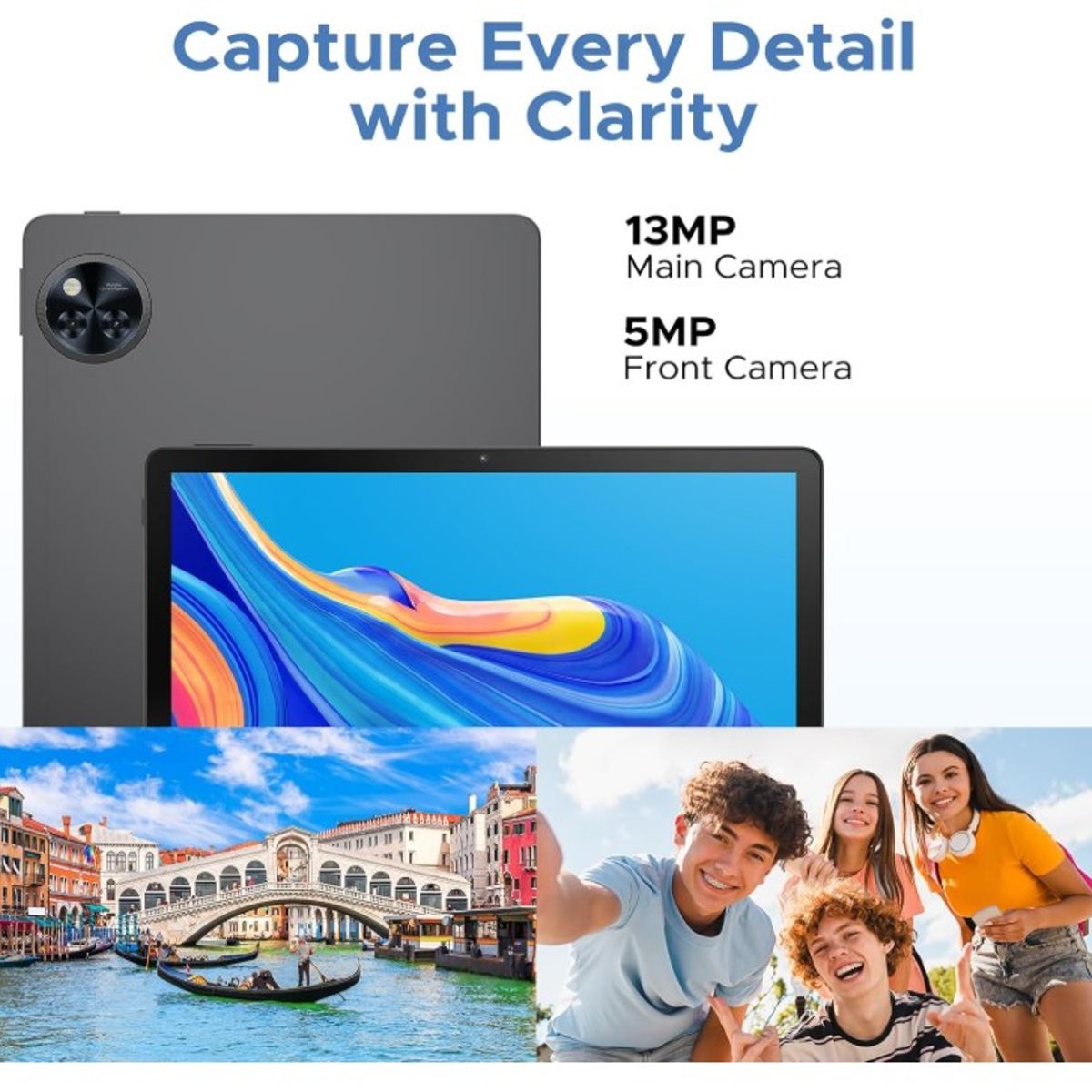 DOOGEE - Tablet DOOGEE U11 Pro WIFI 6gb Ram+256gb Rom+teclado+funda+lapiz Negro