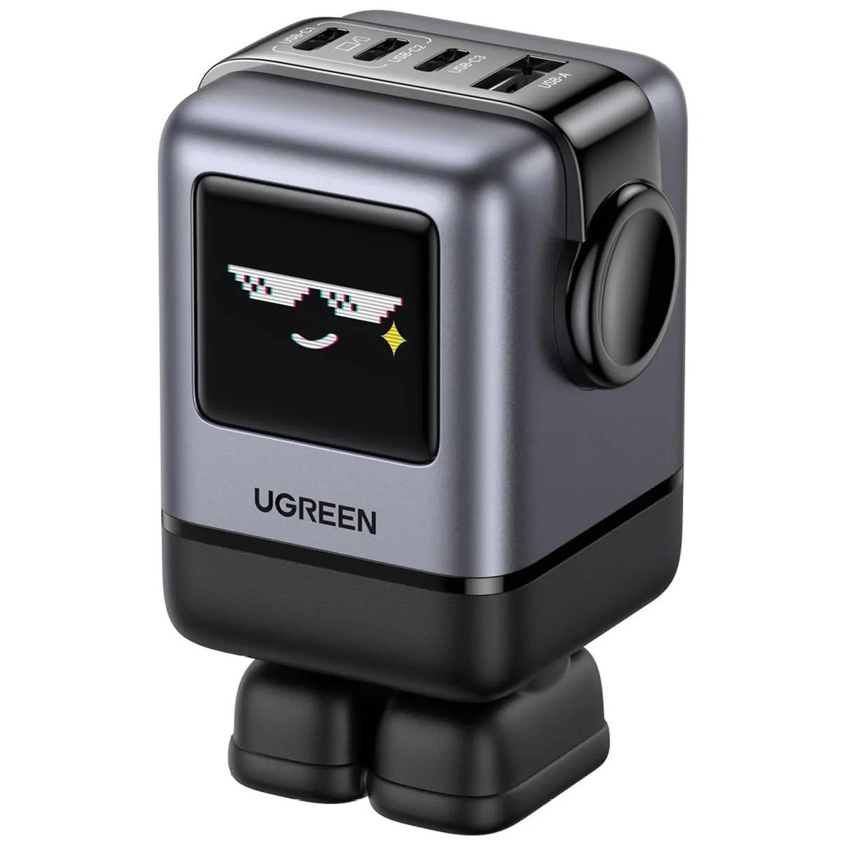 UGREEN - CARGADOR ROBOT 100 WATTS TIPO C CARGA RAPIDA NEGRO UGREEN X688 45514B
